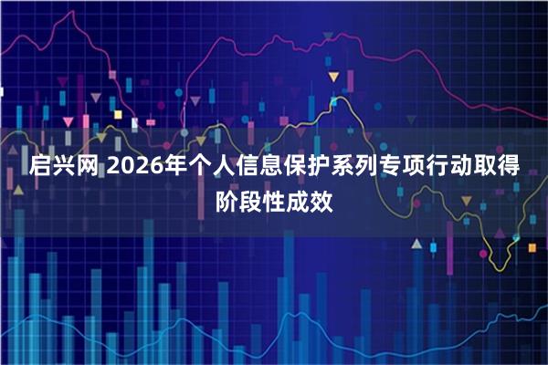 启兴网 2026年个人信息保护系列专项行动取得阶段性成效